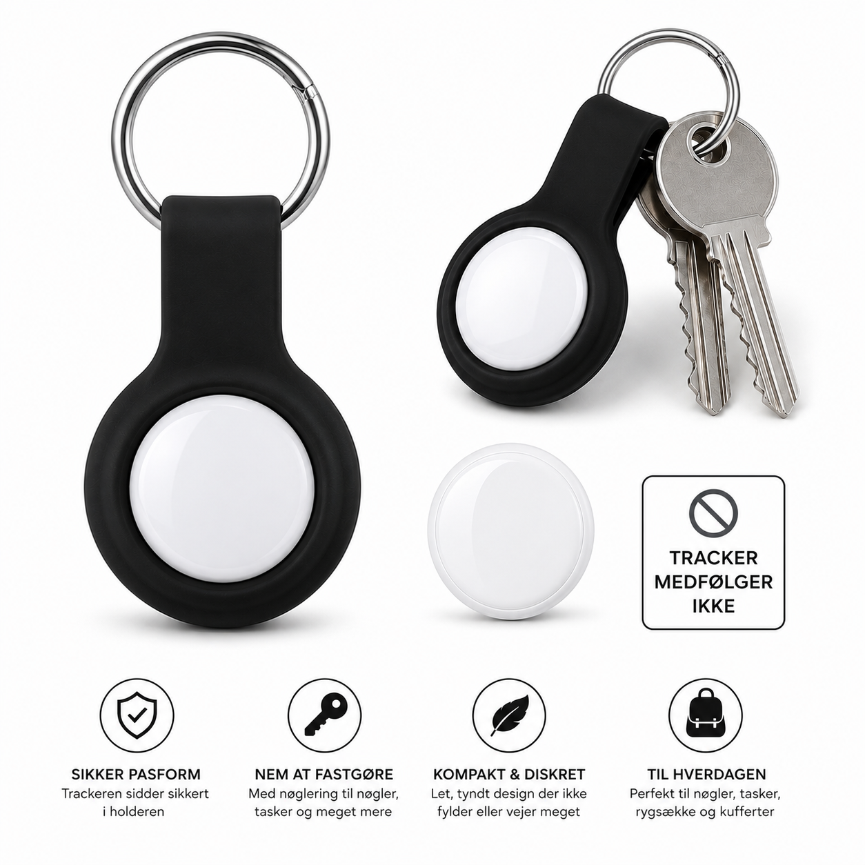 Nøglering med Smart Tracker